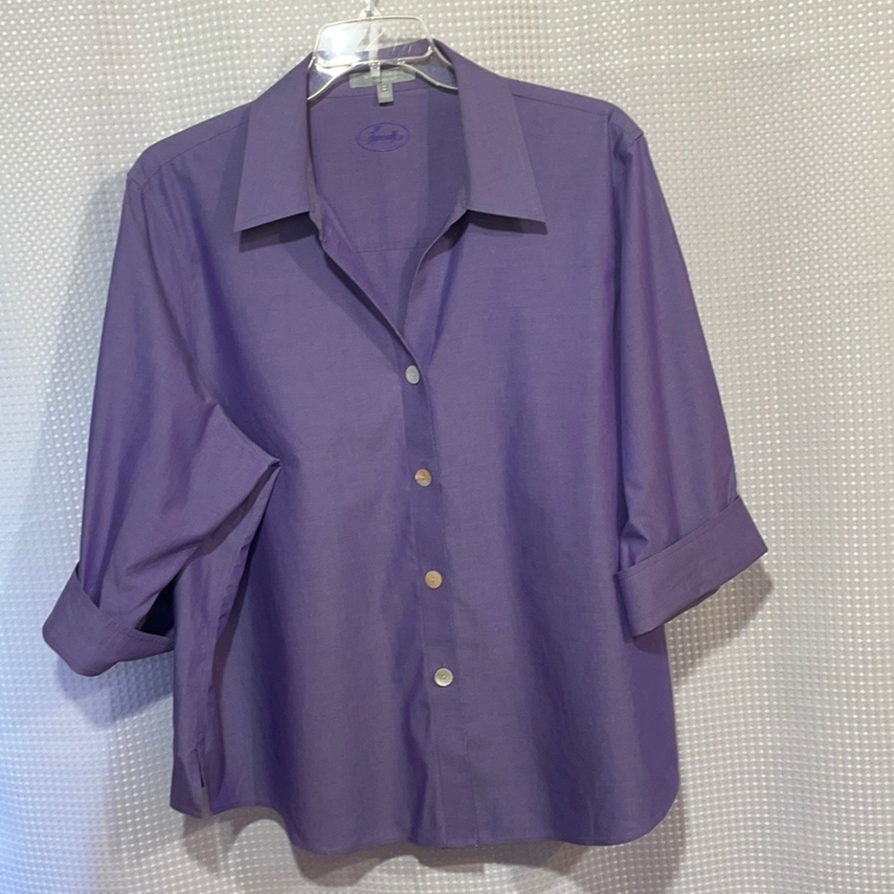 Foxcroft Shaped Fit 3/4 Sleeve